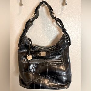 Vintage Black Alligator Dooney & Bourke Purse